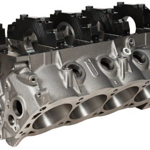 SBF SHP IRON BLOCK 4.000″ BORE8.2″ DECK, 302W MAINS 2.249″