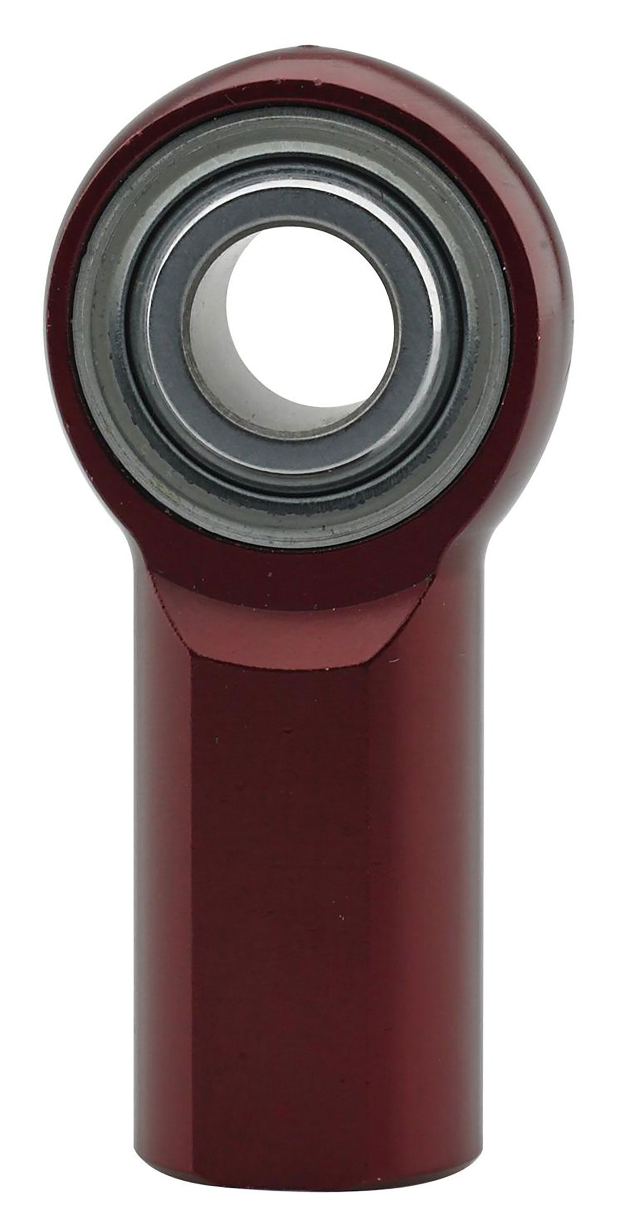 FEMALE ALUM ROD END 10/32 BLACK LEFT HAND