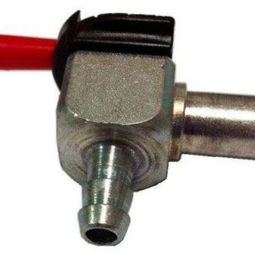 1/4″ 90 DEGREE PETCOCK PUSH INFITTING. PUSH ON NIPPLE.