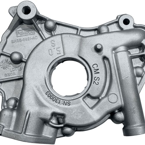 OIL PUMP, FORD COYOTE 2015-22 BILLET GEAR, HIGH VOL