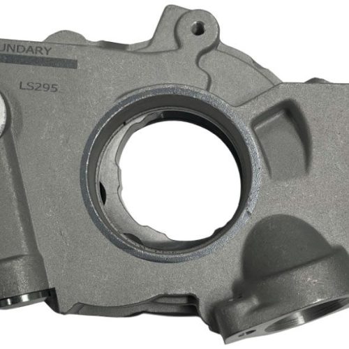 OIL PUMP, CHEVROLET LS BILLET GEAR, STD VOL, H/T