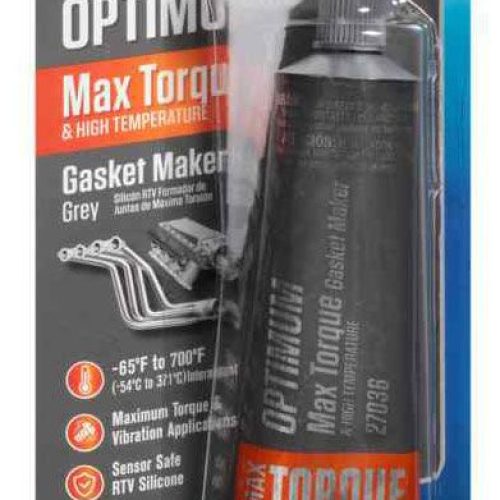 PERMATEX OPTIMUM GREY SILICONEGASKET MAKER, 3OZ / 95g TUBE