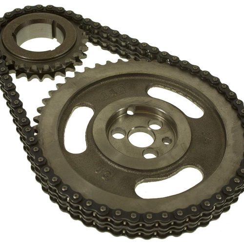 BB CHRYSLER D/ROW TIMING SET  3-BOLT CAM, .220″ ROLLER CHAIN