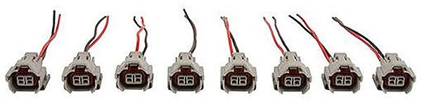 FUEL INJECTOR ADAPTER HARNESS SET, DENSO / FAST