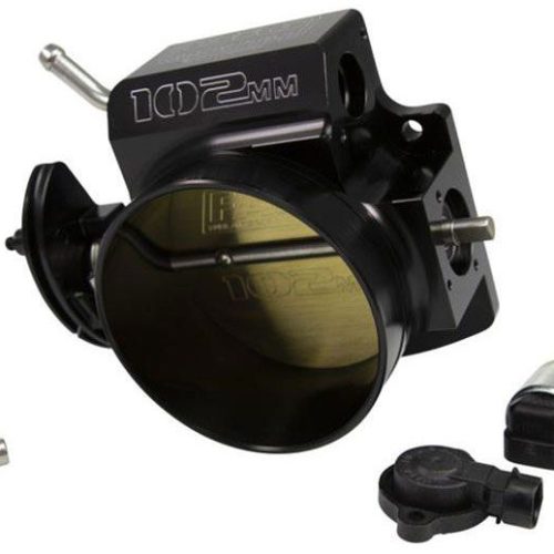 LSX 4-BOLT 102MM THROTTLE BODYWITH TPS & IAC, BLACK