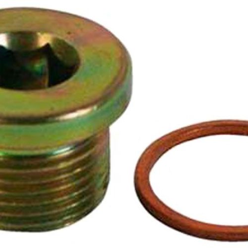 STEEL PLUG, M20x1.5 THREAD WITH COPPER WASHER