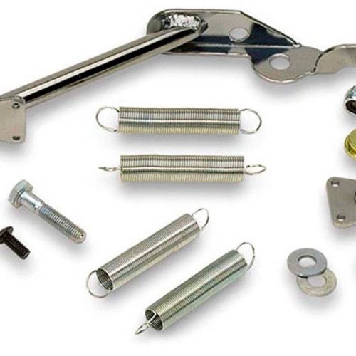 DUAL THROTTLE RETURN SPRING   KIT, CHROME, 4500 DOMINATOR