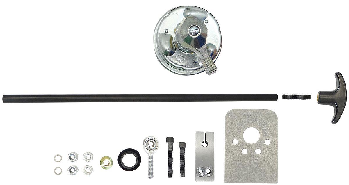 REMOTE BATTERY DISCONNECT KIT ISO SWITCH, LEVER, ROD & MOUNT