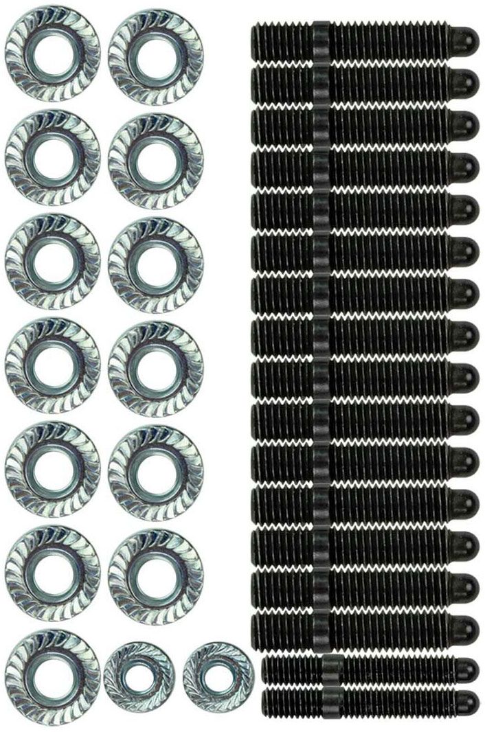 OIL PAN STUD KIT, LS ENGINES WITH FABRICATED OIL PAN
