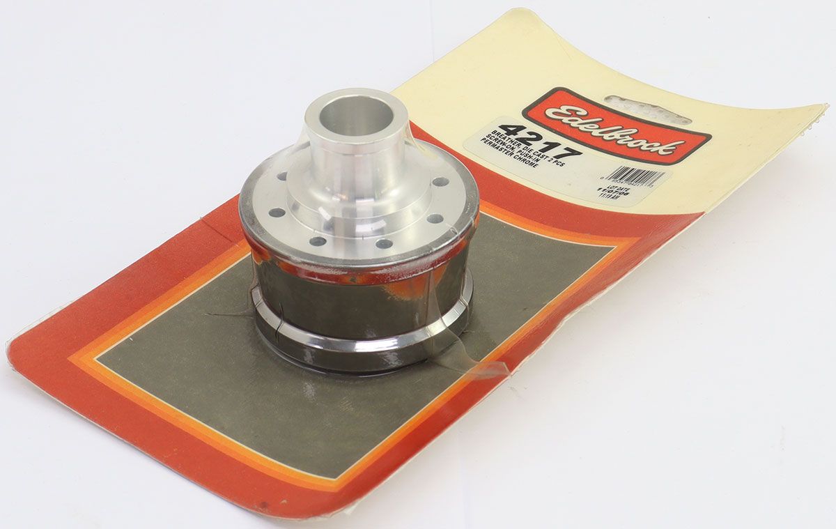 EDELBROCK PUSH IN BREATHER PERMASTAR FINISH