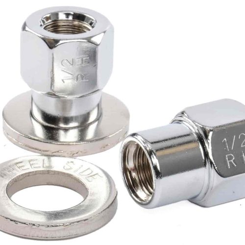 BILLET SPECIAL WHEEL NUTS 10PK1/2-20x .500 ( 1/2) SHANK OPEN