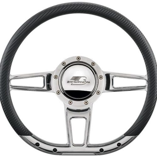 BILLET STEER WHEEL 14″ FORMULAD -SHAPE NEED 14 D – WRAP