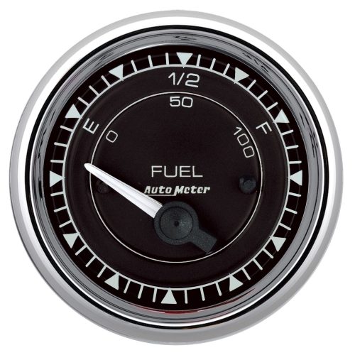 CHRONO CHROME 2-1/16″ FUEL LEVEL, 0-90 OHM, SHORT SWEEP