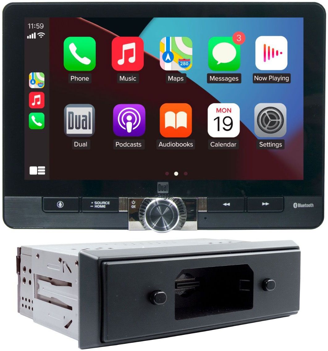 DASHPLAY CAR AUDIO SYSTEM WITHWIRELESS APPLE & ANDROID
