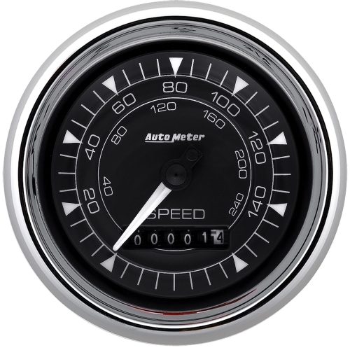 CHRONO CHROME 3-3/8″ SPEEDO   160MPH, ELECTRIC, PROGRAMMABLE