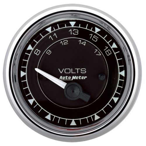CHRONO CHROME 2-1/16″ VOLTS   8-18 VOLTS, SHORT SWEEP ELECT