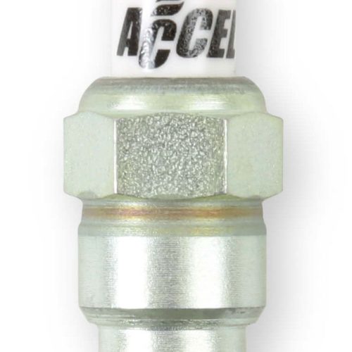 ACCEL U-GROOVE PERF SPARK PLUG14mm, .708 in. PLATINUM TIP EA