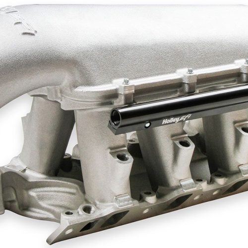 SBF FORD HI-RAM EFI MANIFOLD NATURAL FINISH 8.2″ DECK