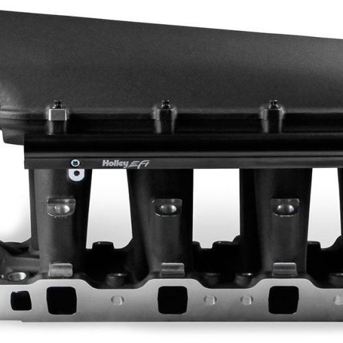 SBF FORD HI-RAM EFI MANIFOLD BLACK FINISH 8.2″ DECK