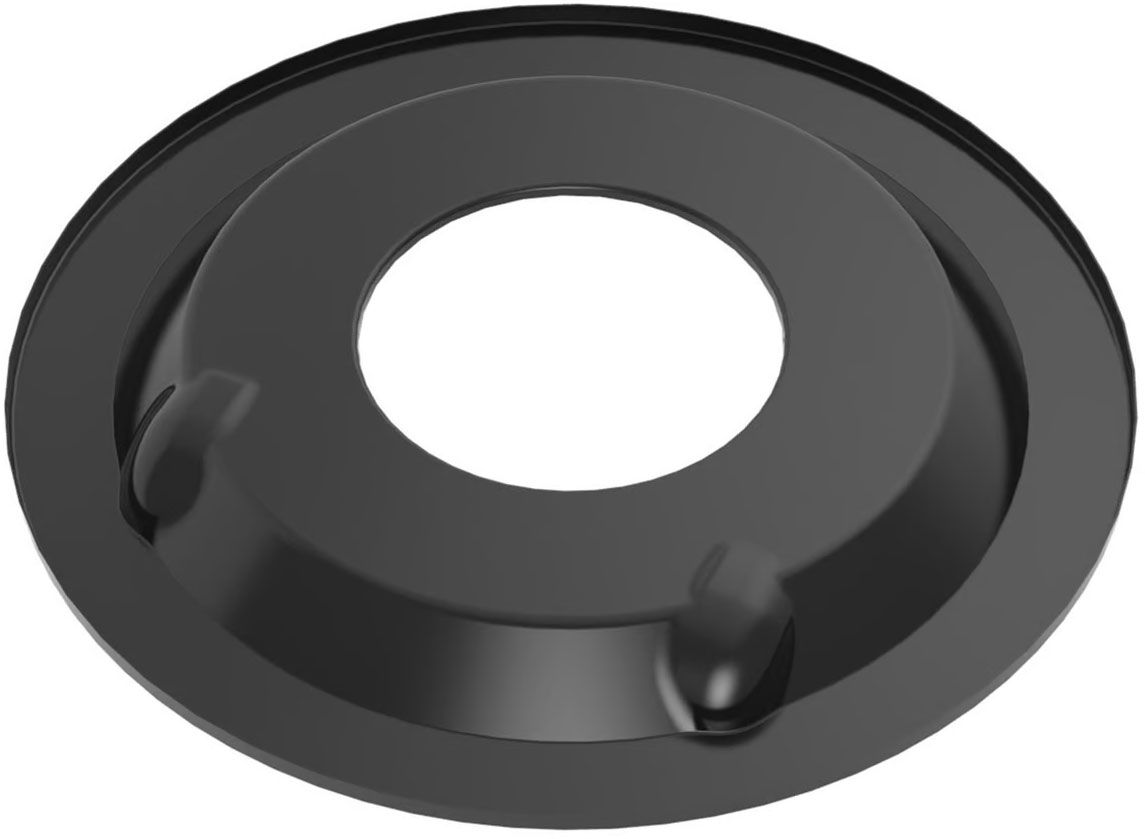 SNIPER EFI 14" AIR FILTER BASE1" DROP, BLACK