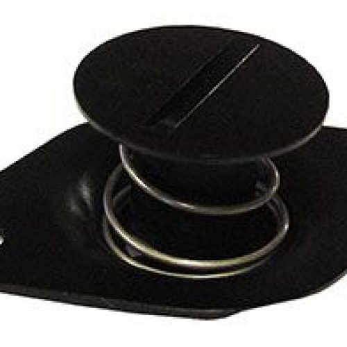 5/16 .550″ SELF EJECT BUTTON  BLACK ALUMINIUM