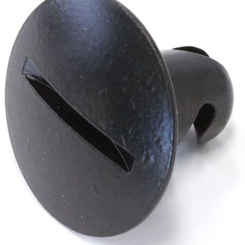 7/16 STEEL BIG HEAD BUTTON BLACK .500 GRIP