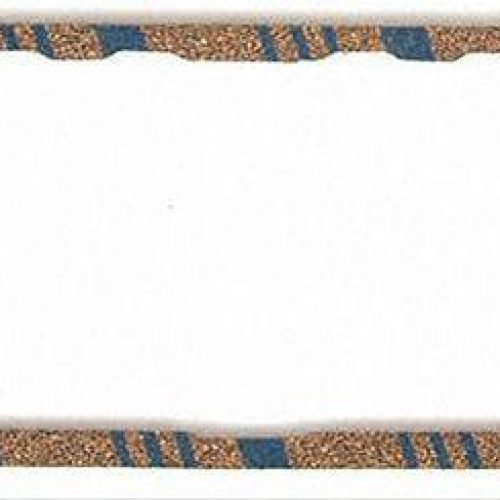 SBC VALVE COVER GASKETS, CORK W/ STEEL CORE, 1/4″ THICK