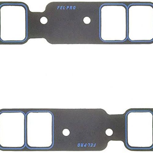 BBC RECTANGLE PORT INTAKE SET STEEL CORE, 1.82″ X 2.54″, .65