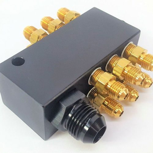 HAT OR TOP DISTRBUTION        BLOCK  W/FITTING 12 NOZZLE