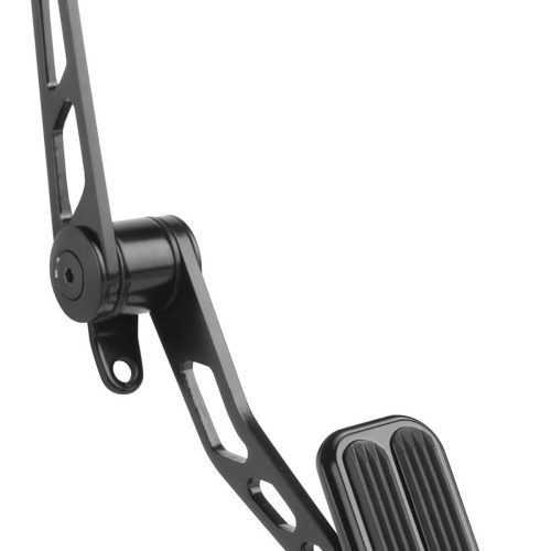 BLACK STEEL THROTTLE PEDAL    ASSEMBLY  FIREWALL MOUNT