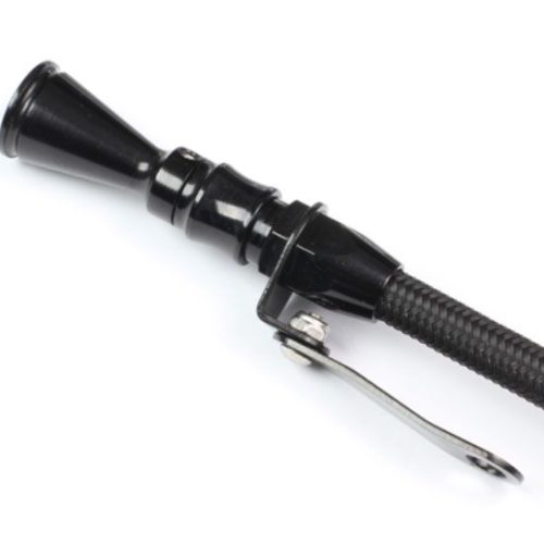 FLEXIBLE LOCKING DIPSTICK     *BLACK * SBC PRE-1979 LH SIDE,