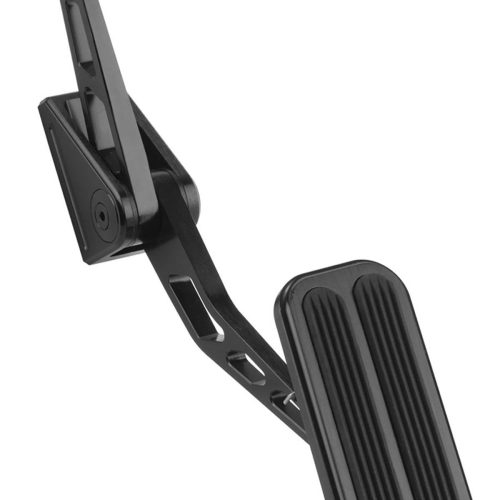 BLACK BILLET THROTTLE PEDAL   W/RUBBER COMPETITOR O/SET