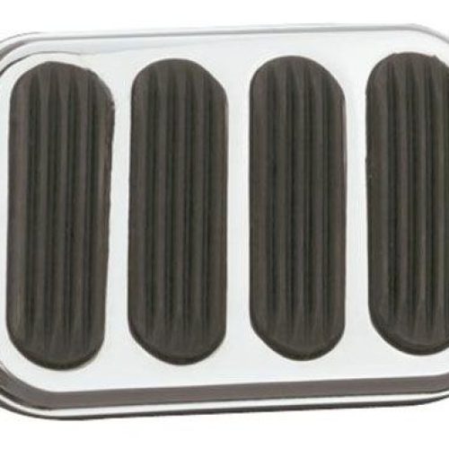 XL CHROME BRAKE PAD w/RUBBER