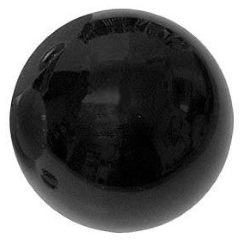 LOKAR  BLACK SHIFT KNOB       2-1/4″ PLAIN