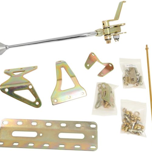 LOKAR SINGLE-BEND SHIFTER 16 TH-400 BRUSHED ALLOY MUSHROOM