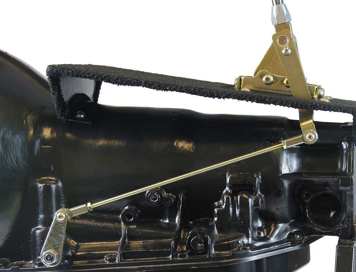 FLOOR SHIFTER TH400 10" STICK MUSHROOM KNOB