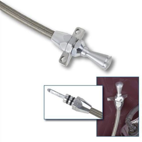 LOKAR FORD AOD FLEXIBLE GEAR  BOX DIPSTICK FIREWALL MOUNT