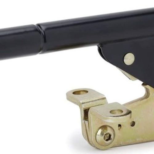 BLACK FLOOR MOUNT HAND BRAKE *CABLES EXTRA* USE LK-EC-80FU