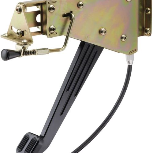 BILLET UNDER DASH FOOT OPERATEHANDBRAKE BLACK