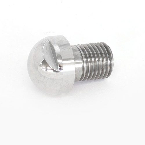 STAINLESS DIFF VENT BREATHER POLISHED 7/16-20 THREAD
