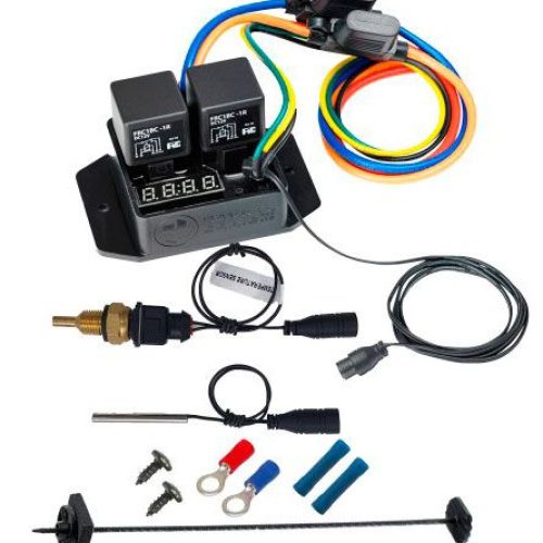 DIGITAL THERMATIC FAN SWITCH WITH 1/4″ NPT TEMP SENSOR