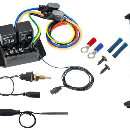 DIGITAL THERMATIC FAN SWITCH WITH 1/8″ NPT TEMP SENSOR