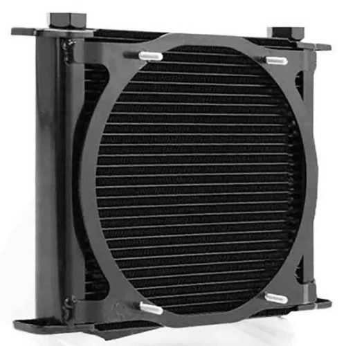 OIL COOLER PLATE & FIN SUIT 9″SPAL 280x256x37mm NO TEMP BOSS