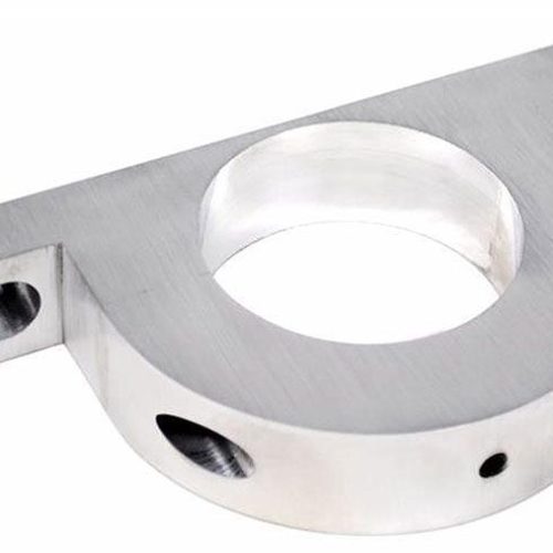 IDIDIT UNDERDASH MOUNT  2-1/4″HOLE  BILLET BRUSHED ALUM