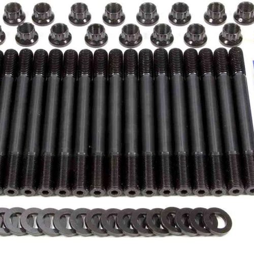 HEAD STUDS, FORD RACING BLOCK WITH 351C HEADS, 12-POINT NUTS