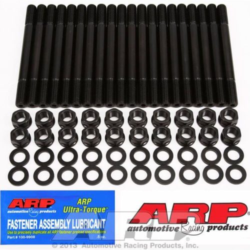 HEAD STUDS, FORD RACING BLOCK WITH 351C HEADS, HEX NUTS