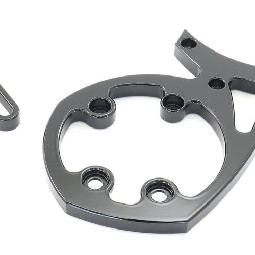BLK BILLET P/STEERING BRACKET KIT SERP 289-351W W/SAGIN PUMP