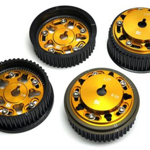 CAM GEARS – SUBARU WRX EJ20/25ADJUSTABLE (SET 4) WITH BOLTS