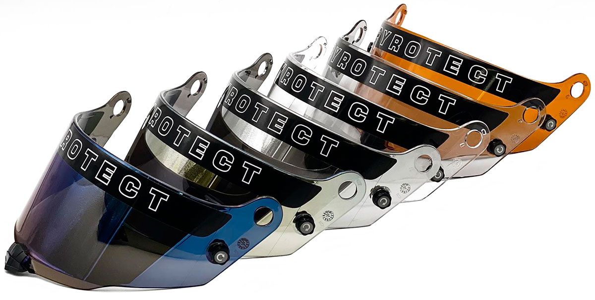 HELMET SHIELD, BLUE IRIDESCENTULTRASPORT SA2020, .125" THICK