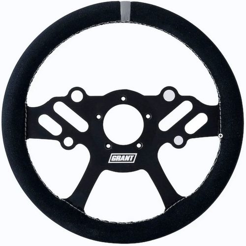 GRANT RACING 13″ WHEEL BLK SUEDE 3 SPOKE MPI STYLE